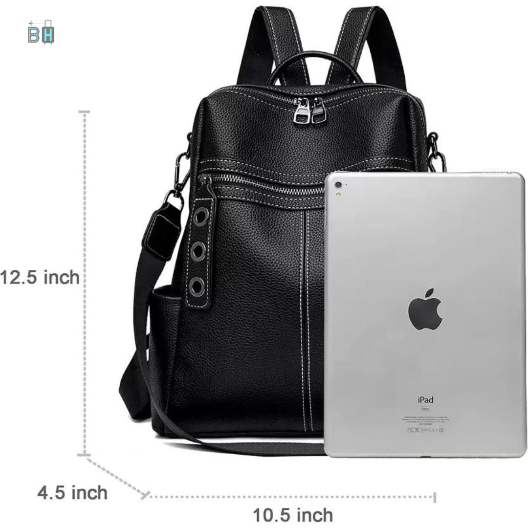 Stylish Faux Leather backpack for women - Daily Travel use | BetterHut Bags