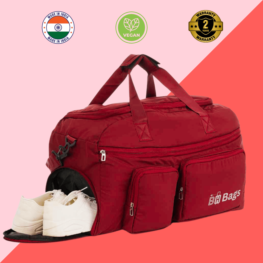Better Hut 8-Compartment Sporty Travel Bag - 2 Years Warranty