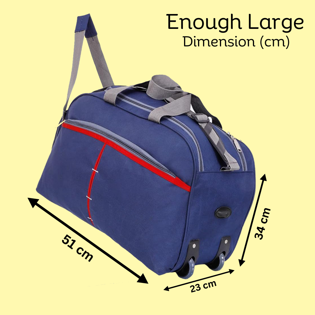 TrioTrek Duffel Trolley - 1 Year Brand Warranty | BHBags