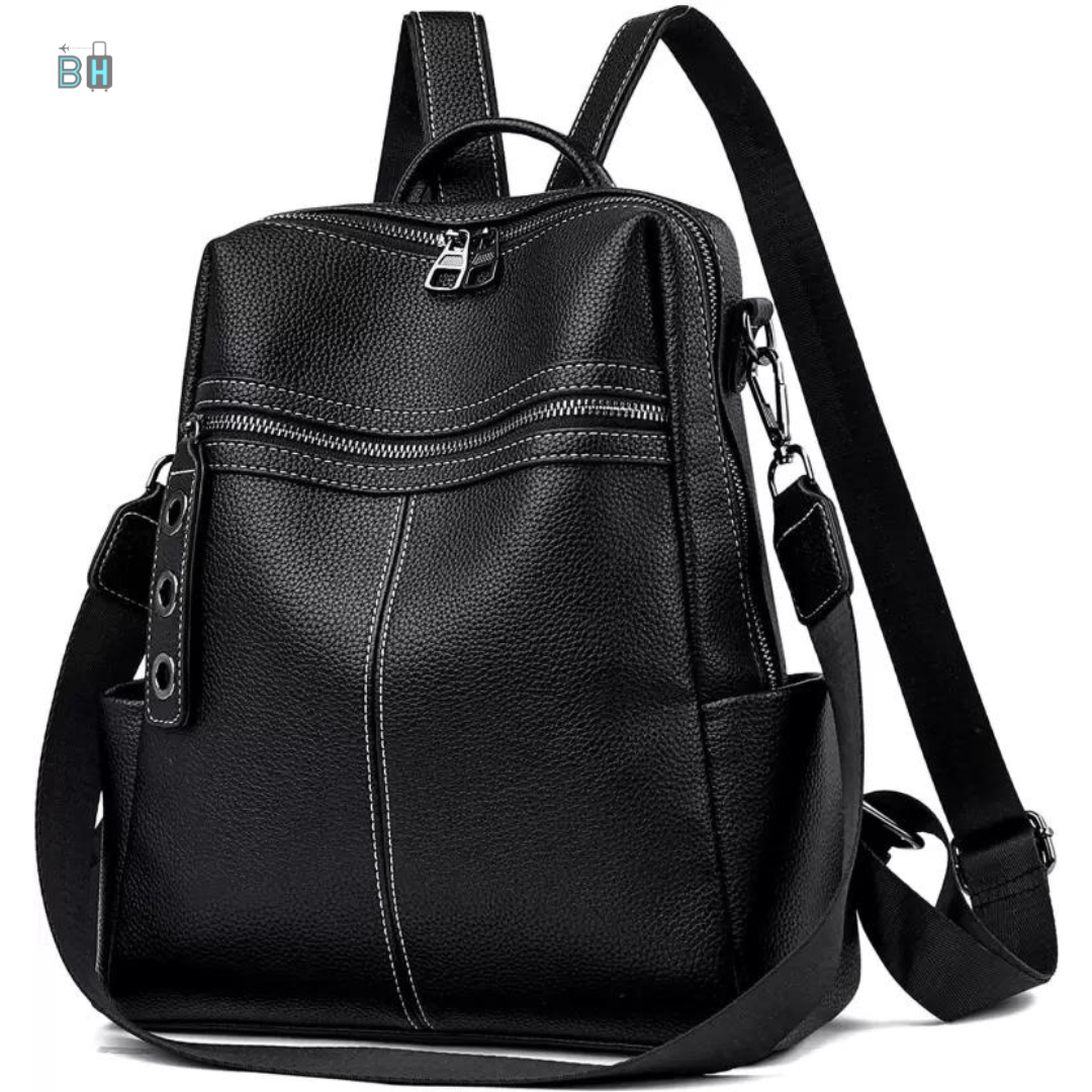 Women's Fashion Backpack Purses Multipurpose Design Convertible Sat