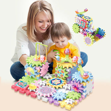 Rotate 'N' Learn Lego Toy for Kids - Unisex