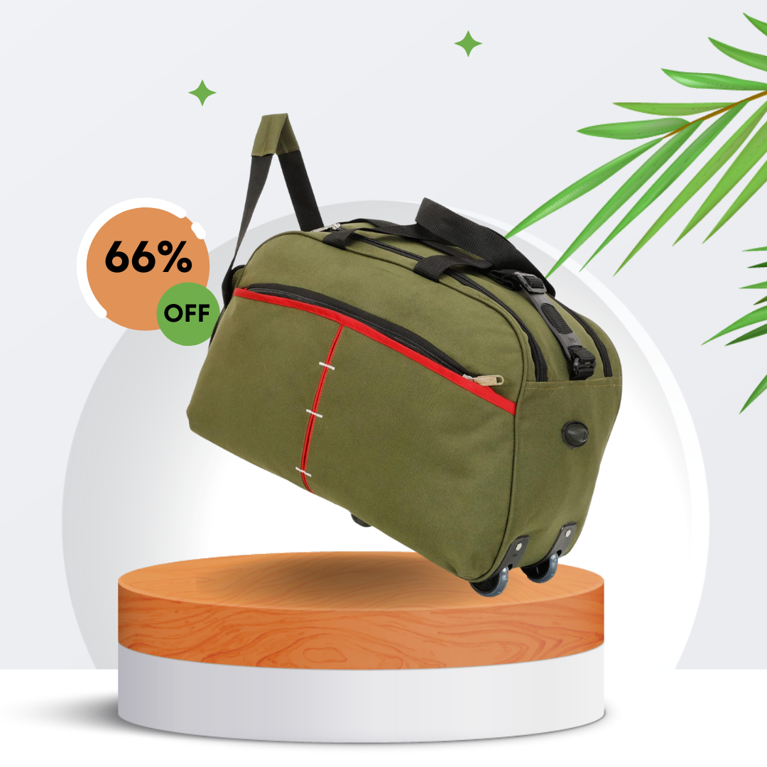 TrioTrek Duffel Trolley - 1 Year Brand Warranty | BHBags