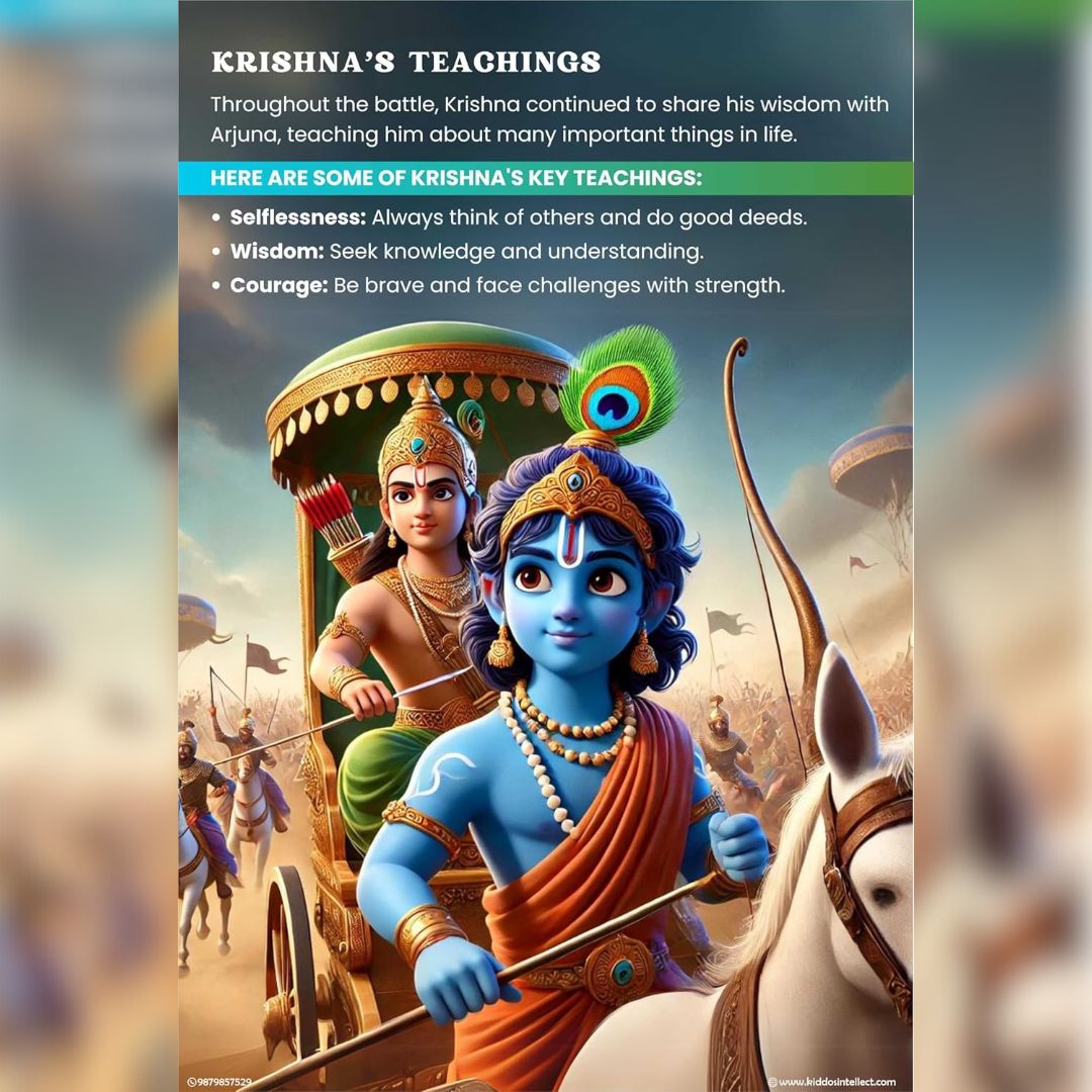 Bhagavad Gita for Kids - Hindi & English