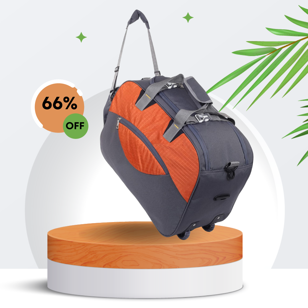 TrioTrek Duffel Trolley - 1 Year Brand Warranty | BHBags
