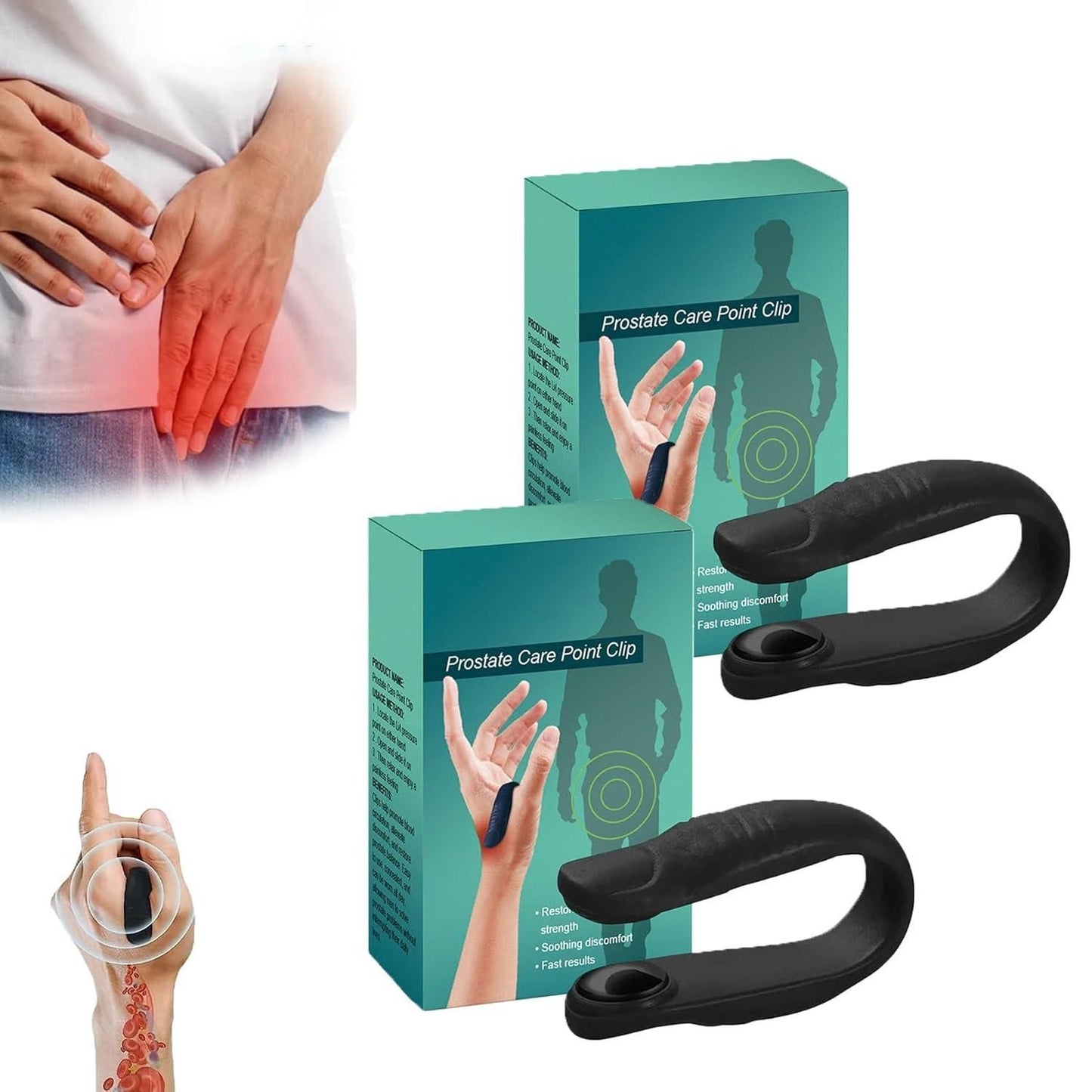 Acuplus+ Sugar Control Acupressure Point Clip (Buy 1 - Get 1 Free)