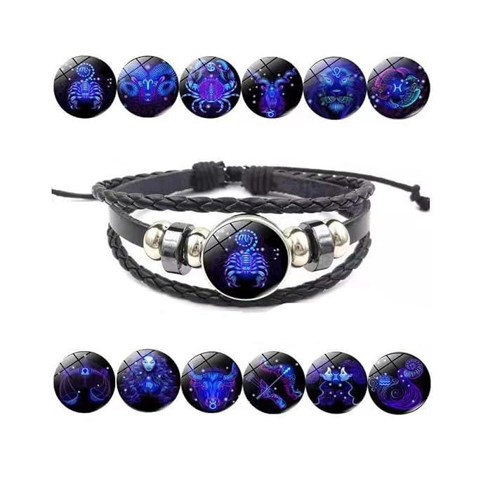 Adjustable Zodiac Sign Powerful Manifestation Authentic Bracelet (Energized)