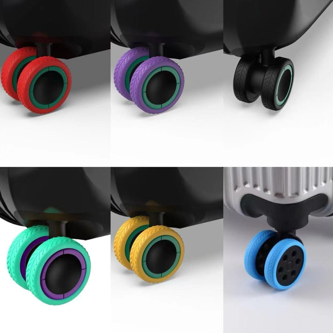 Trolly Wheel Protector - Pack of 8 | Better Hut