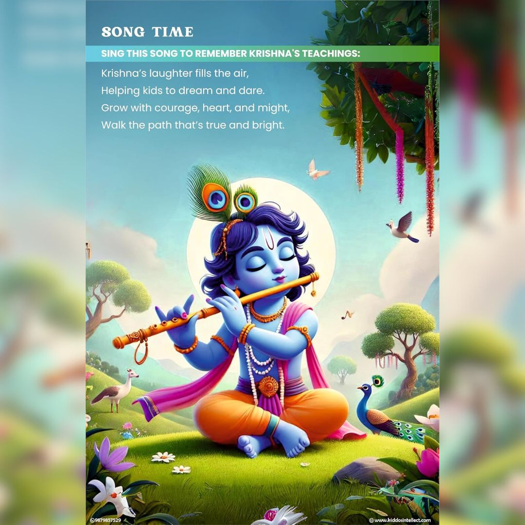 Bhagavad Gita for Kids - Hindi & English