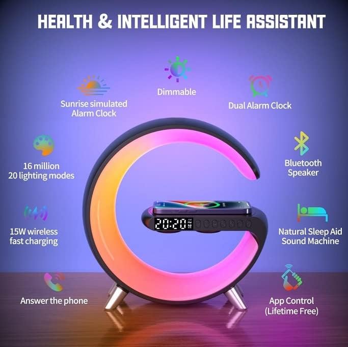 SyncTune Glow: The Ultimate Multifunctional G-Spectrum Lamp 2024