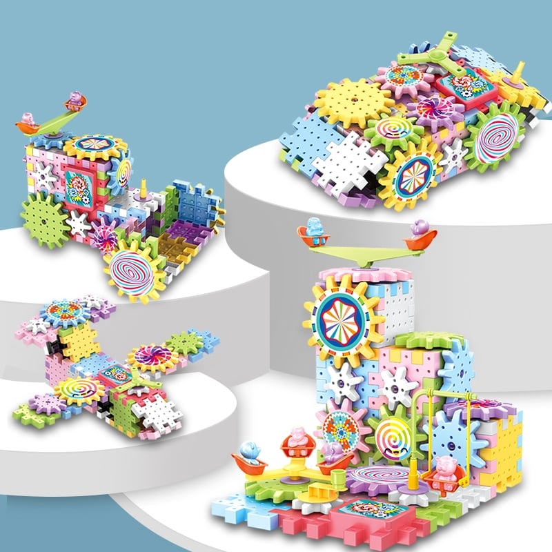 Rotate 'N' Learn Lego Toy for Kids - Unisex