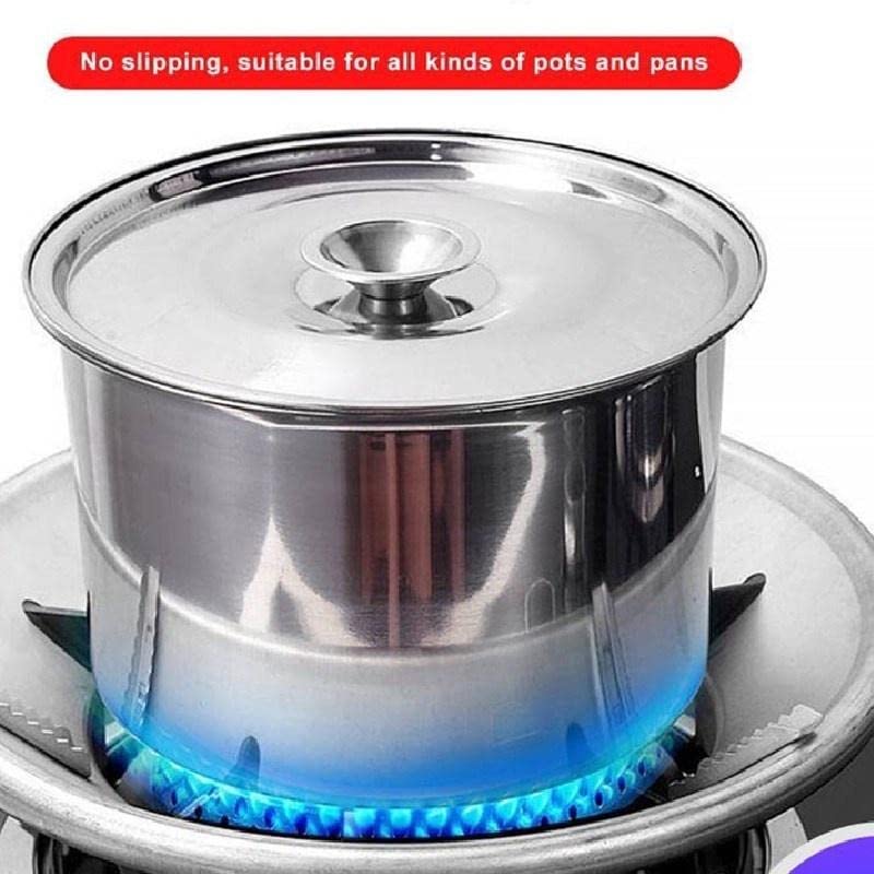 Premium Cooking Gas Saver cum Windshield Bracket - Buy 1 Get 1 Free