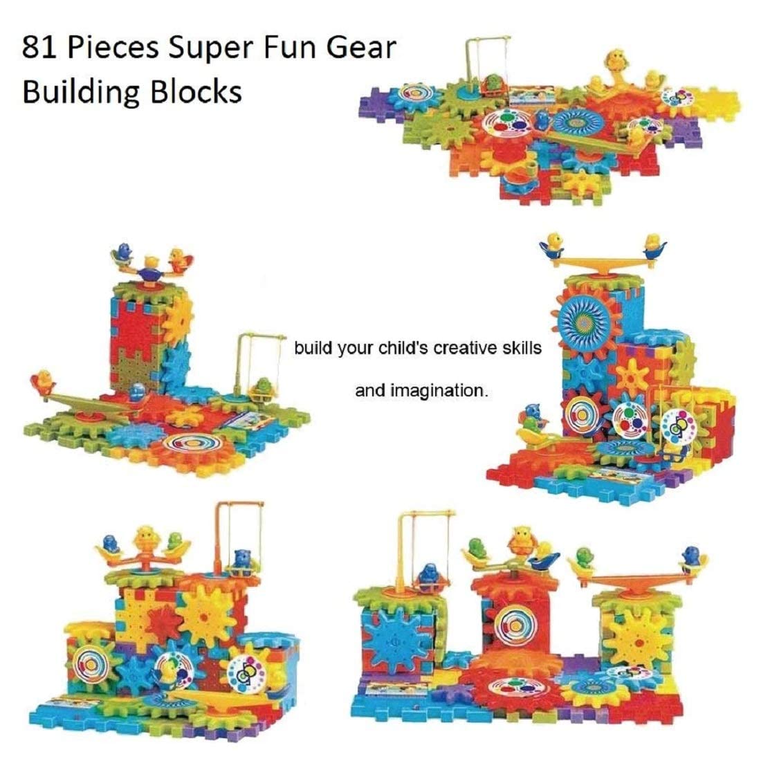 Rotate 'N' Learn Lego Toy for Kids - Unisex