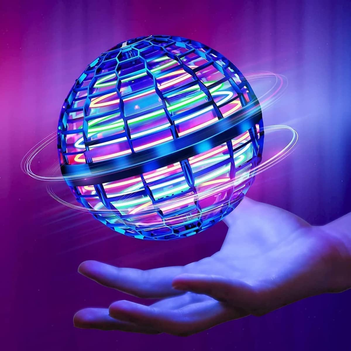 BetterHut Lumina Flying Gyro-Sphere for Adults & Kids