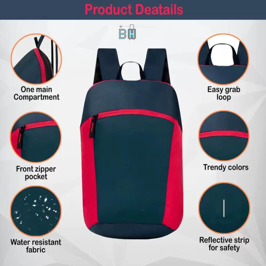 Better Hut's Daily Use Travel cum Gym Backpack with 1 Year Warranty - Buy 1 Get 1 Free
