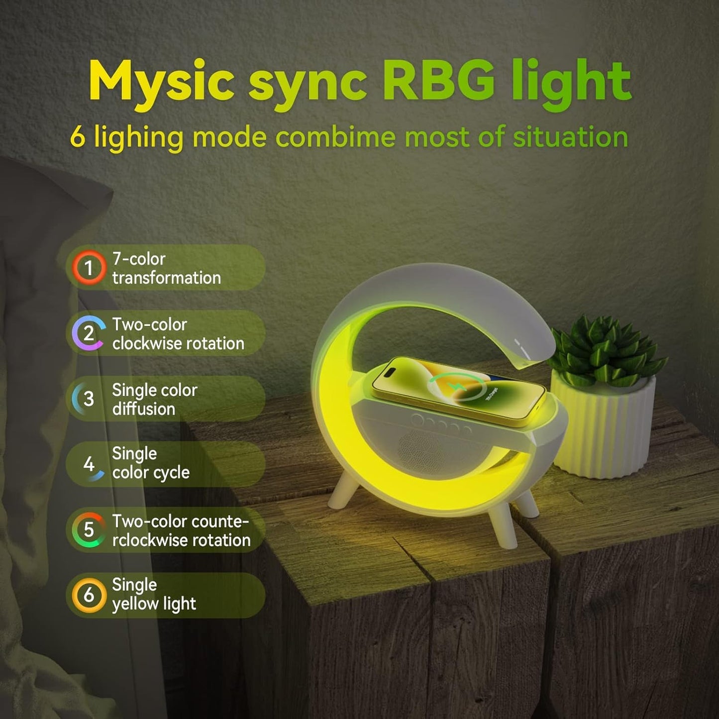 SyncTune Glow: The Ultimate Multifunctional G-Spectrum Lamp 2024