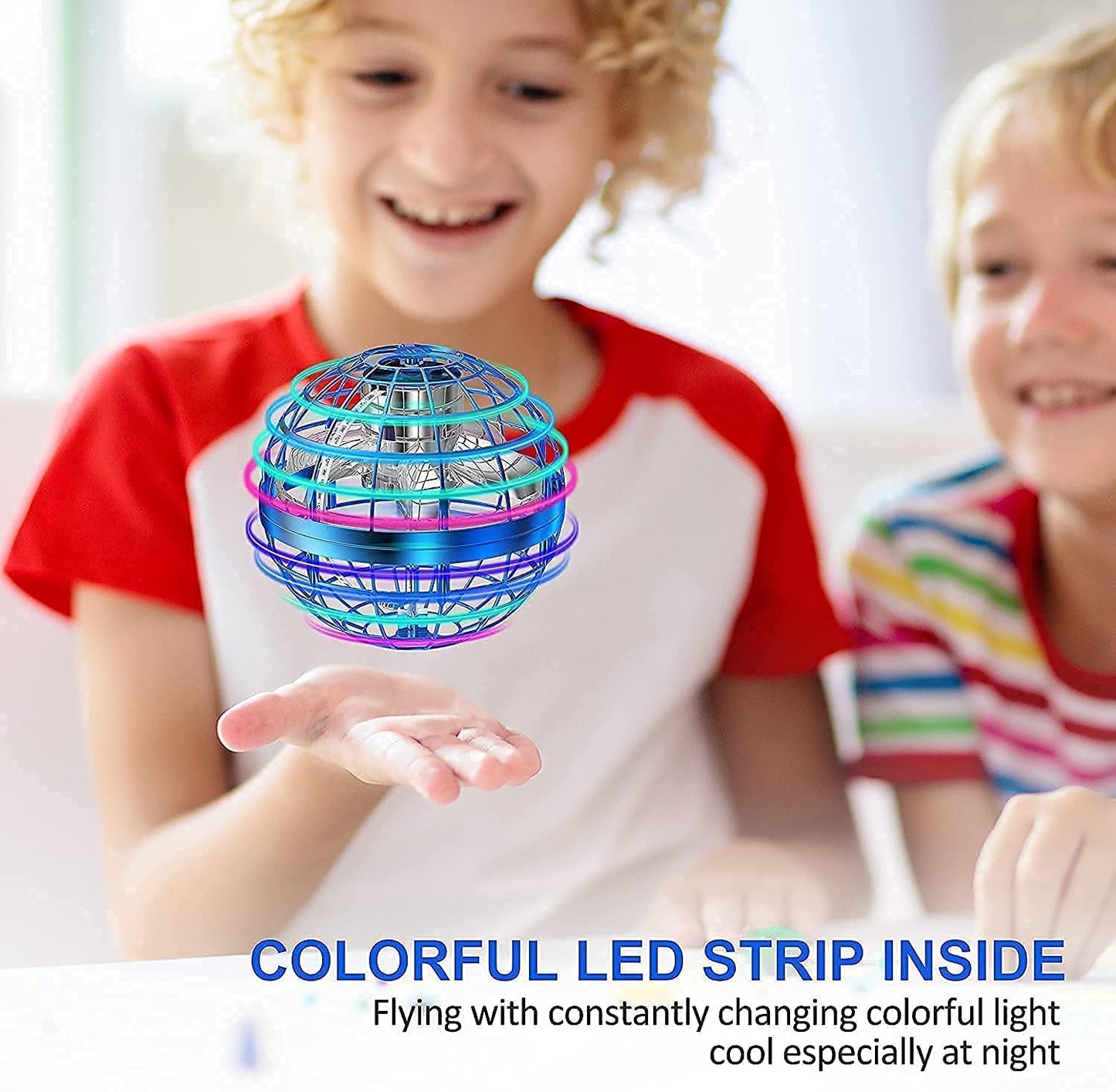 Flying RGB Boomerang Ball for Adults & Kids