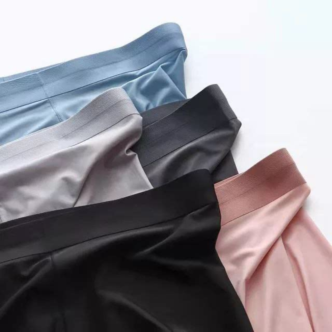 Premium Ice Silk Men's Underwear (Pack of 5)