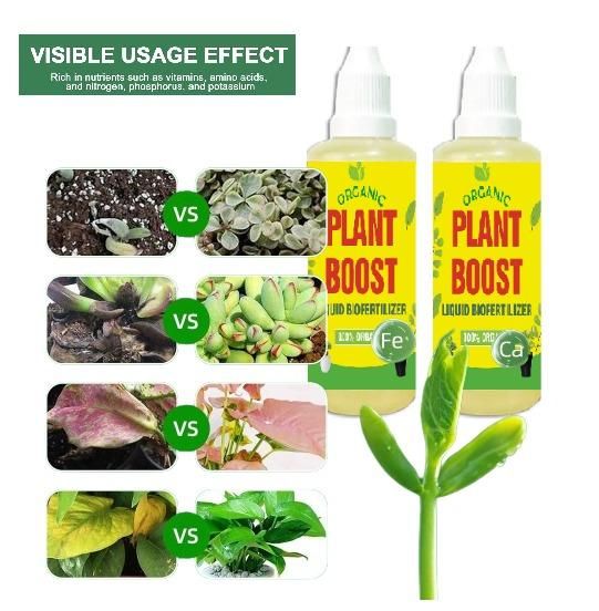 Japanese Organic Plant Boost Liquid Biofertilizer for All Plant and Crops (Pack of 3 + 3 FREE)