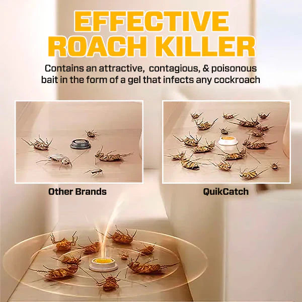 QuikCatch Cockroach Killer Gel
