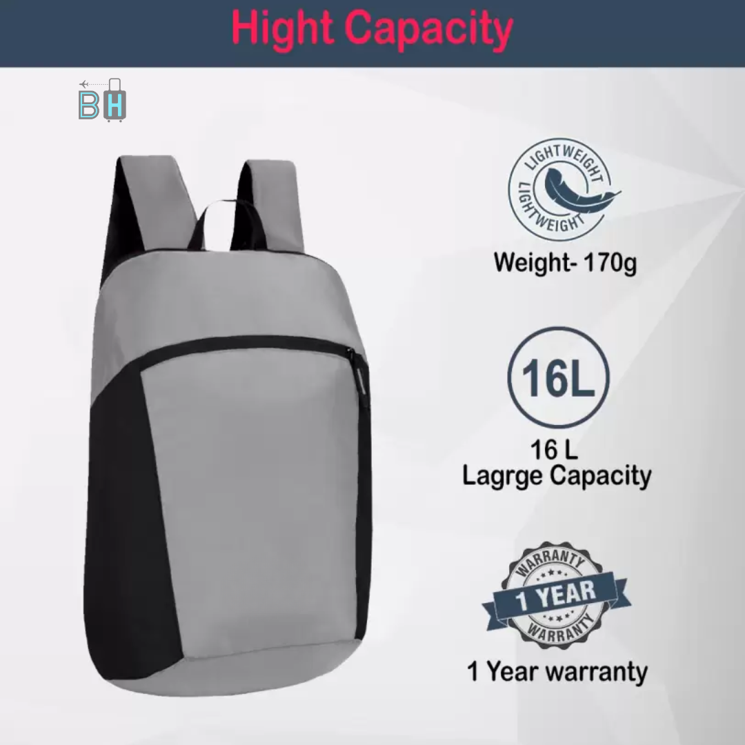 Better Hut's Daily Use Travel cum Gym Backpack with 1 Year Warranty - Buy 1 Get 1 Free