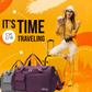 Better Hut's 8 Compartment Unisex Sporty-Travel Bag