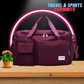 Better Hut's 6 Compartment Unisex Sporty-Travel Bag