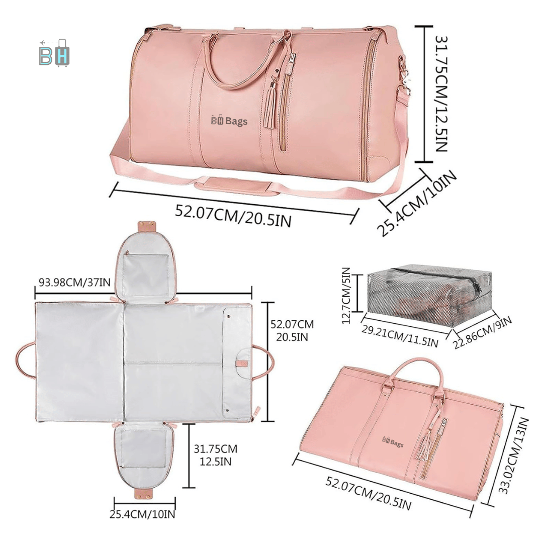 2-in-1  Convertible Garment cum Travel Duffel Bag| Better Hut