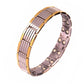Ultra Strength Magnetic Therapy Bio Bracelet for Men (Silver & Gold)