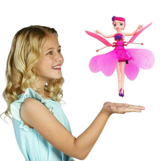 Magical Flying Fairy Doll with Hand Sensor Control