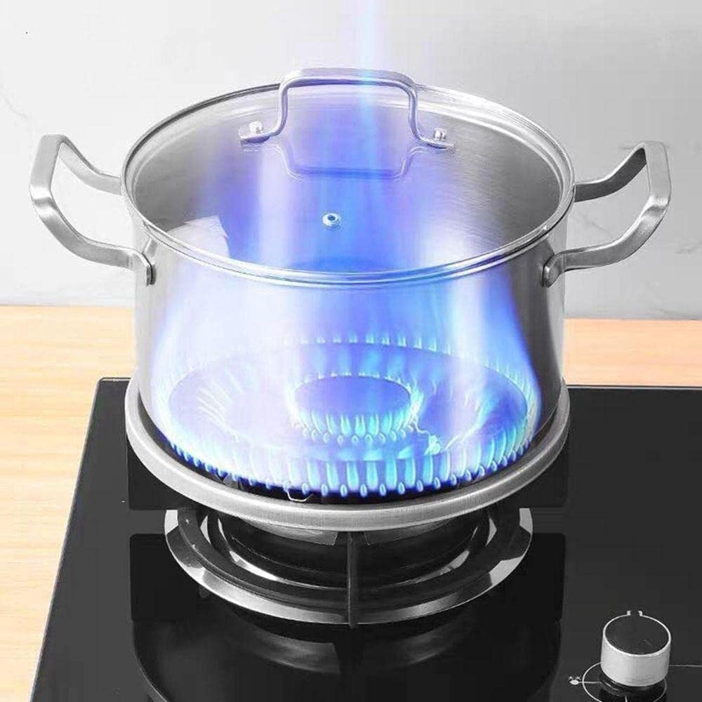 Premium Cooking Gas Saver cum Windshield Bracket - Buy 1 Get 1 Free