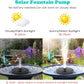 Fountain Solar Power Floating Water Pump