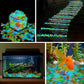 Premium Colorful Luminas Night Pebbles (100 Pcs)