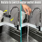 360d 3 in 1  Waterfall Kitchen Faucet, Touch Faucet, Extender for Kitchen Sink