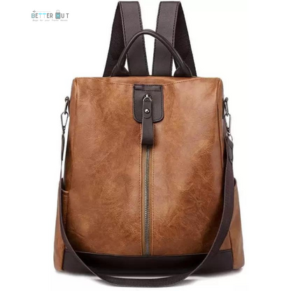 Solo Travel Backpack for women | BetterHut Shoulder Bag with anti-theft feature