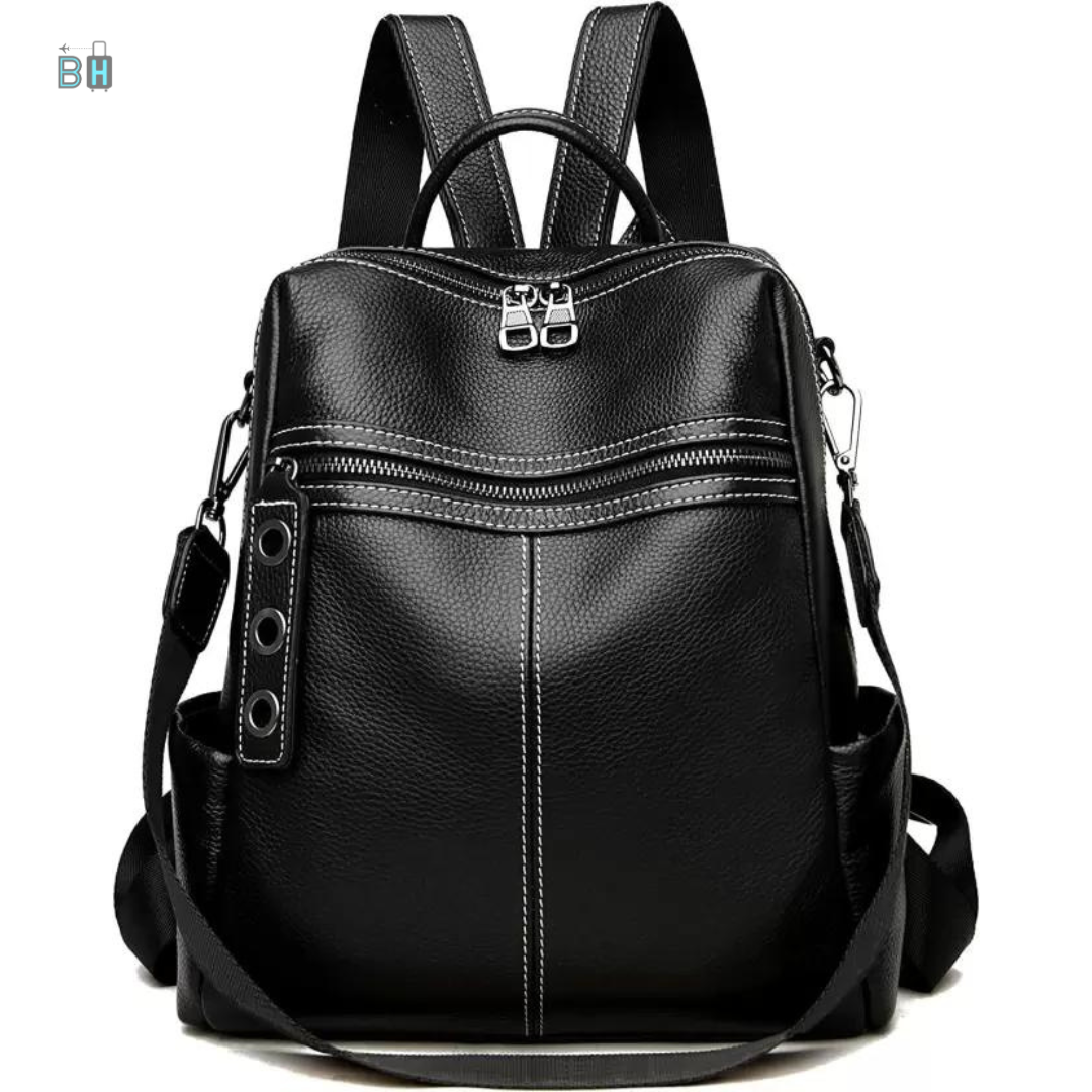 Stylish Faux Leather backpack for women - Daily Travel use
