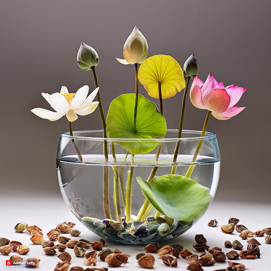 Japanese Micro Lotus Seeds - Natural Air Freshener cum Purifier
