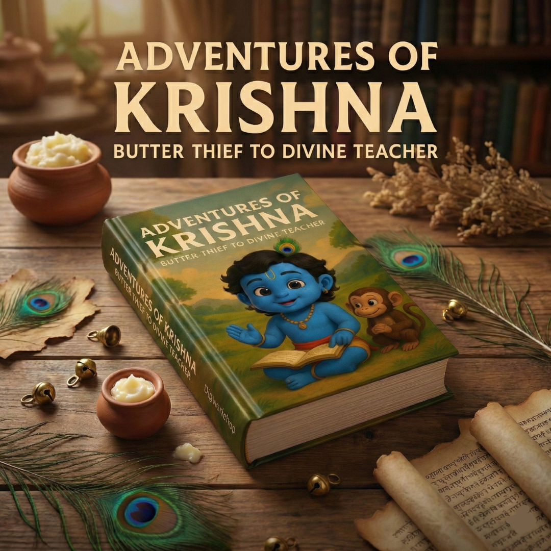 Mythology Books Combo for kids (Krishna, Ganesha, Hanuman) + 30 Free Coloring Book