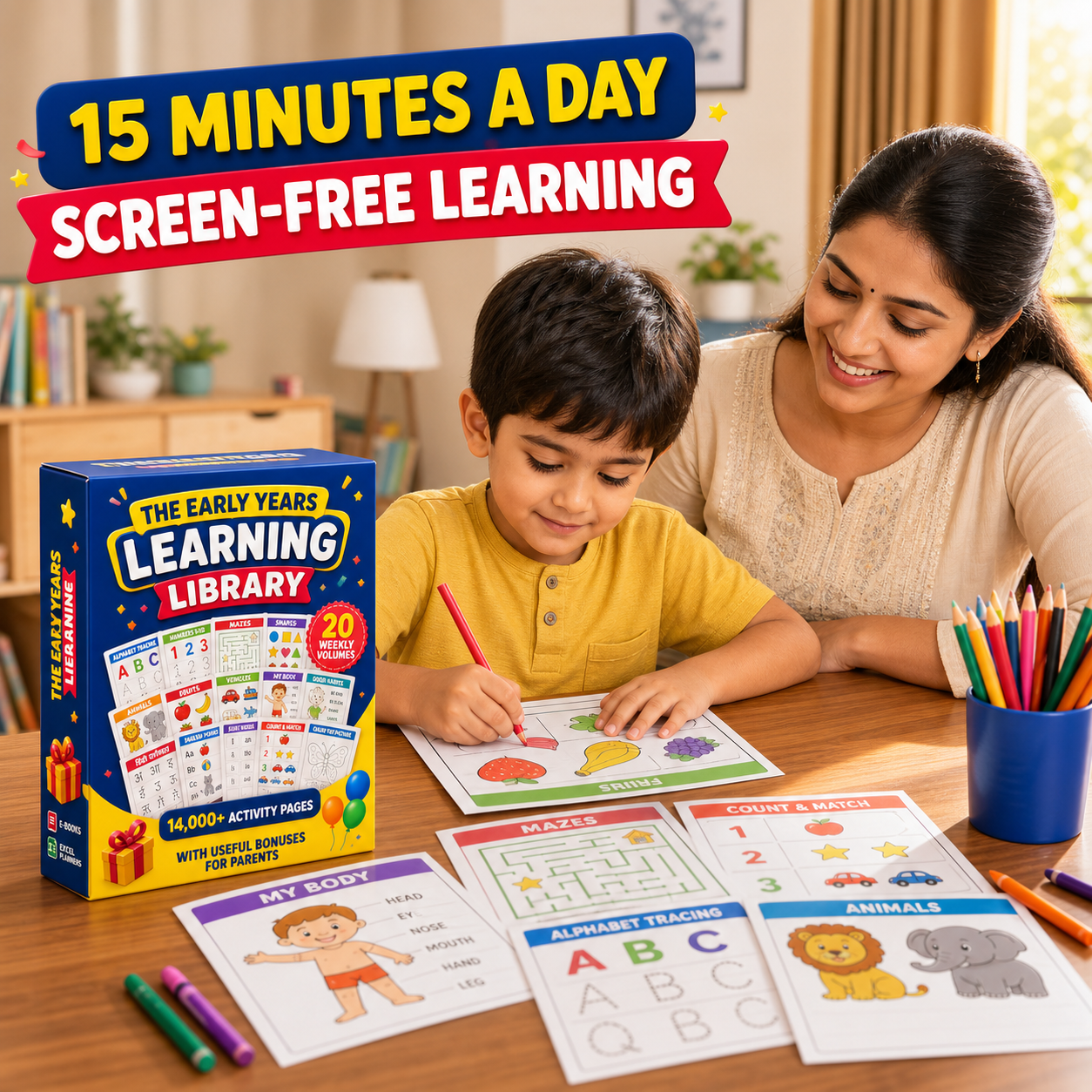 Pre-Schooler Learning Mega Bundle