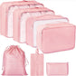 Packing Cubes for Travel Luggage - Set of 7