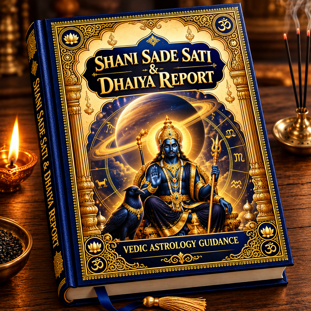 Personalized Shani Sade Sati & Dhaiya Report & Remedies
